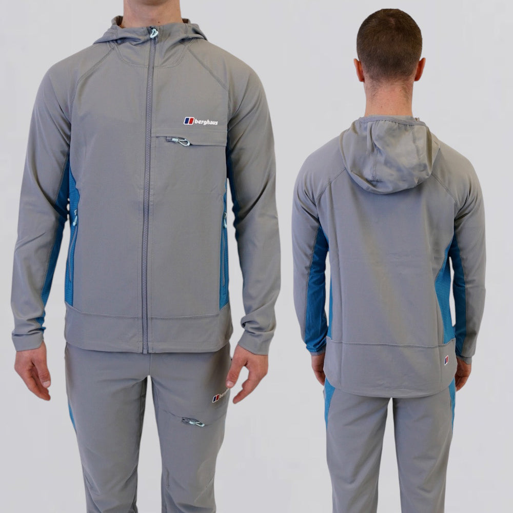 Berghaus Wavertree Set - Jacket & Bottoms - Dark Grey / Blue