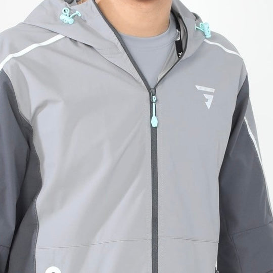 GRIID Reflect Windrunner - Grey / Aqua