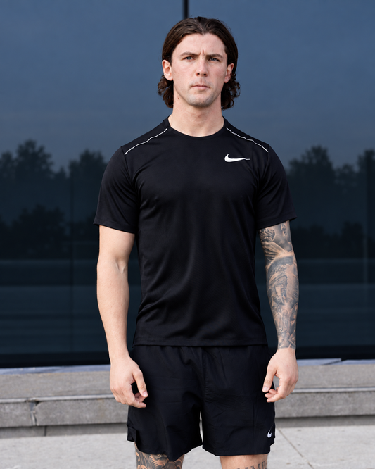 Nike Stride Windrunner 3 Piece Set - Crimson / Black