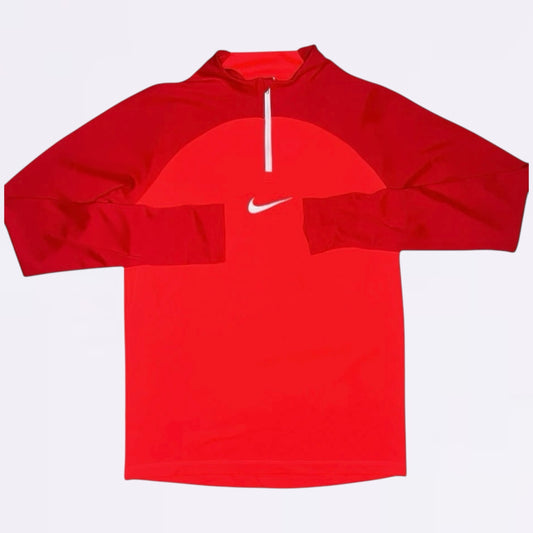 Nike Academy Half Zip - Crimson Red
