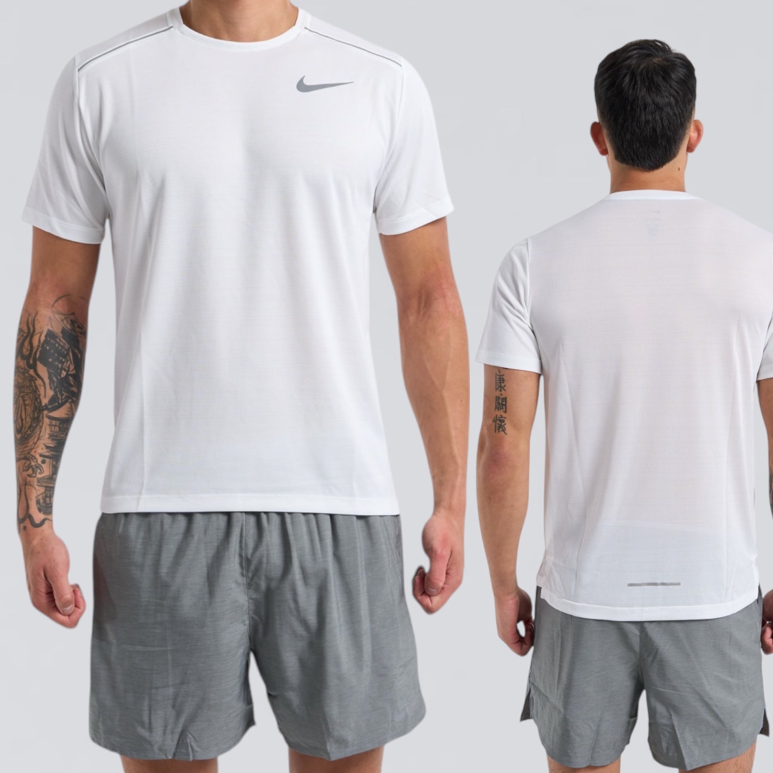 Nike Miler Set - White / Grey