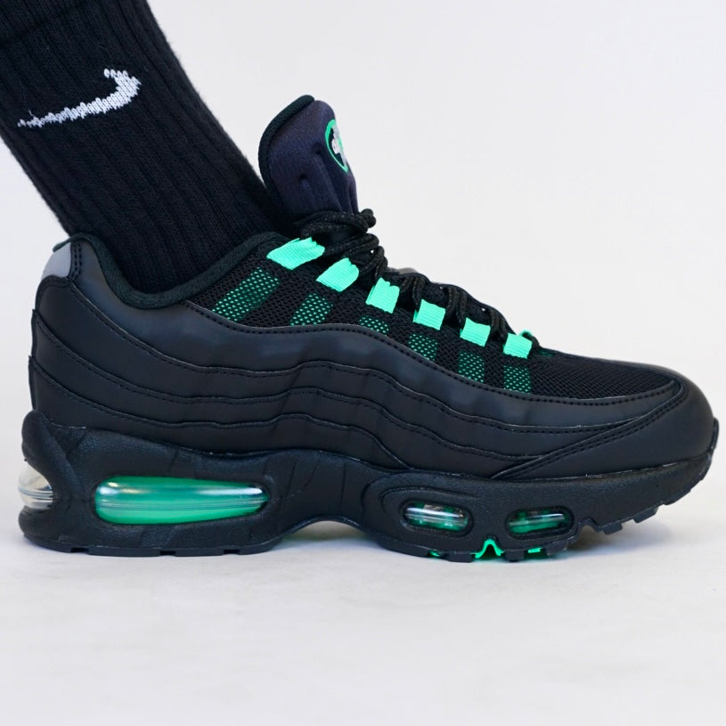 Nike Air Max 95 Black Green Shock ‘Big Bubble’