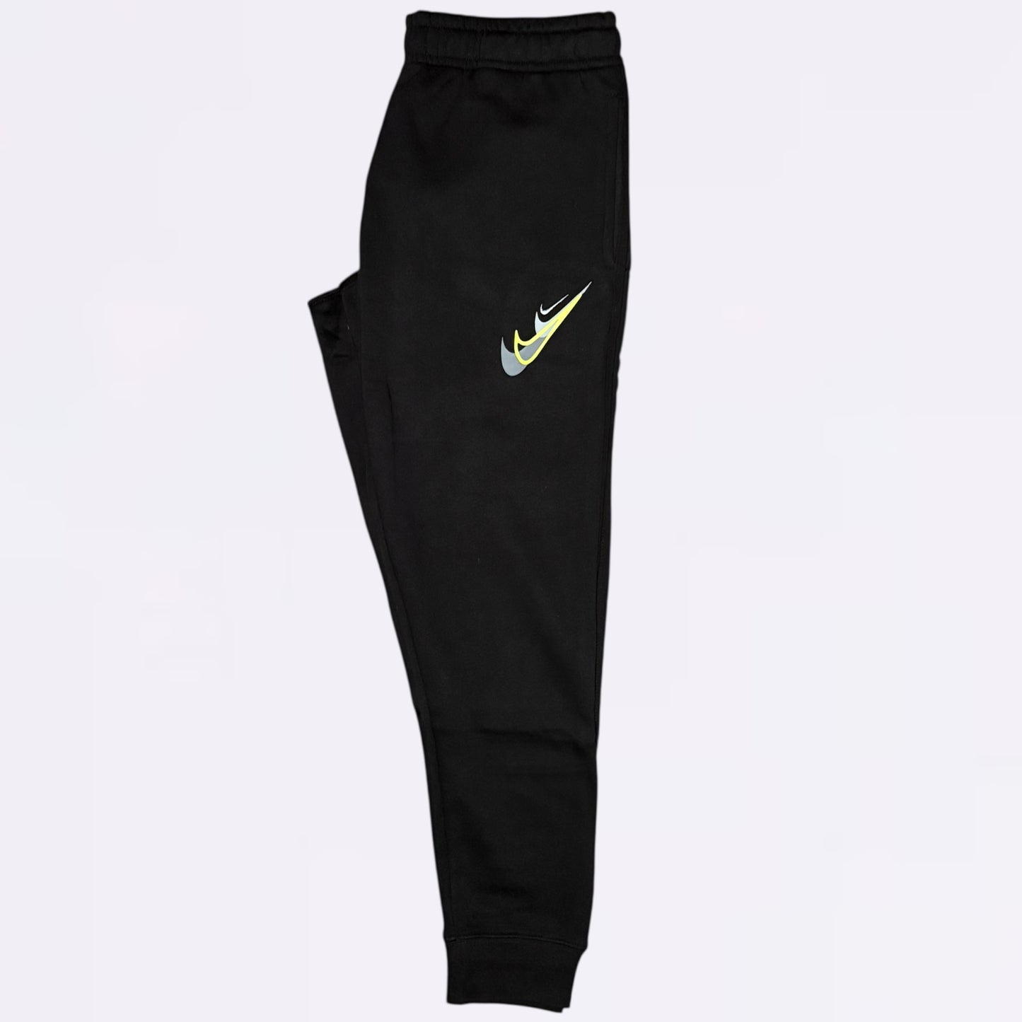 Nike Neon Swoosh Joggers Black