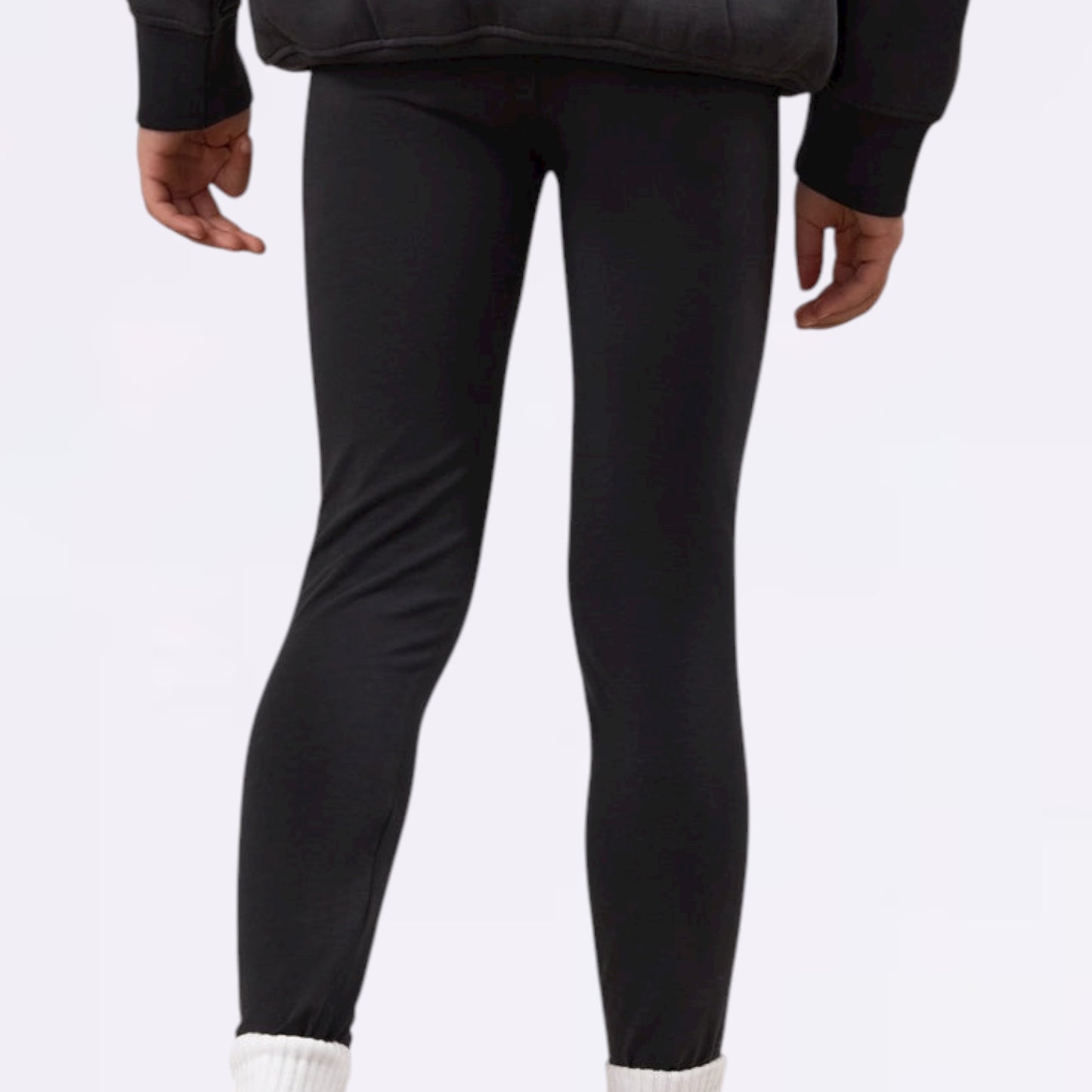 Gym King Script Jersey Legging (Girls) - Pewter