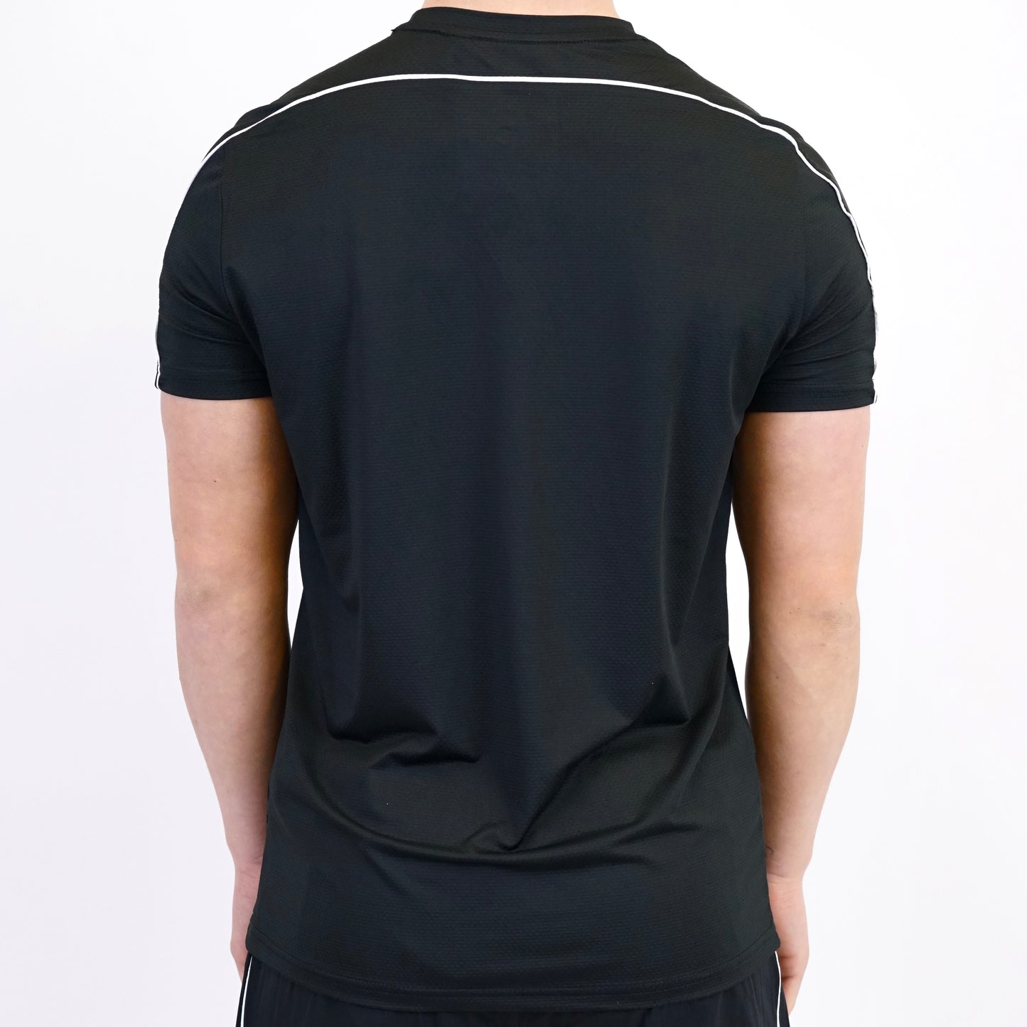 Gym King Core Piped Set  - Black