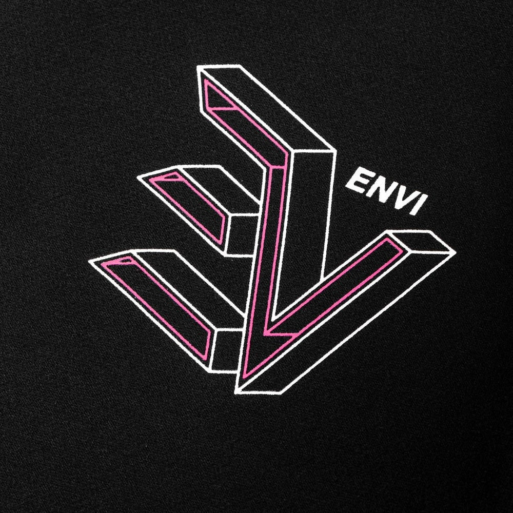 ENVI Concave Hoodie - Black / Pink