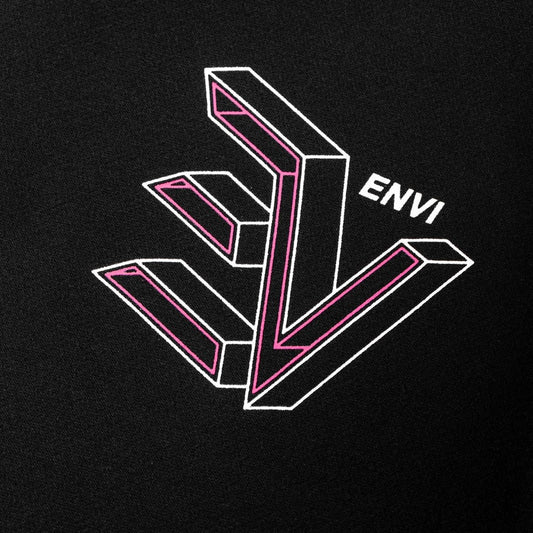 ENVI Concave Hoodie - Black / Pink