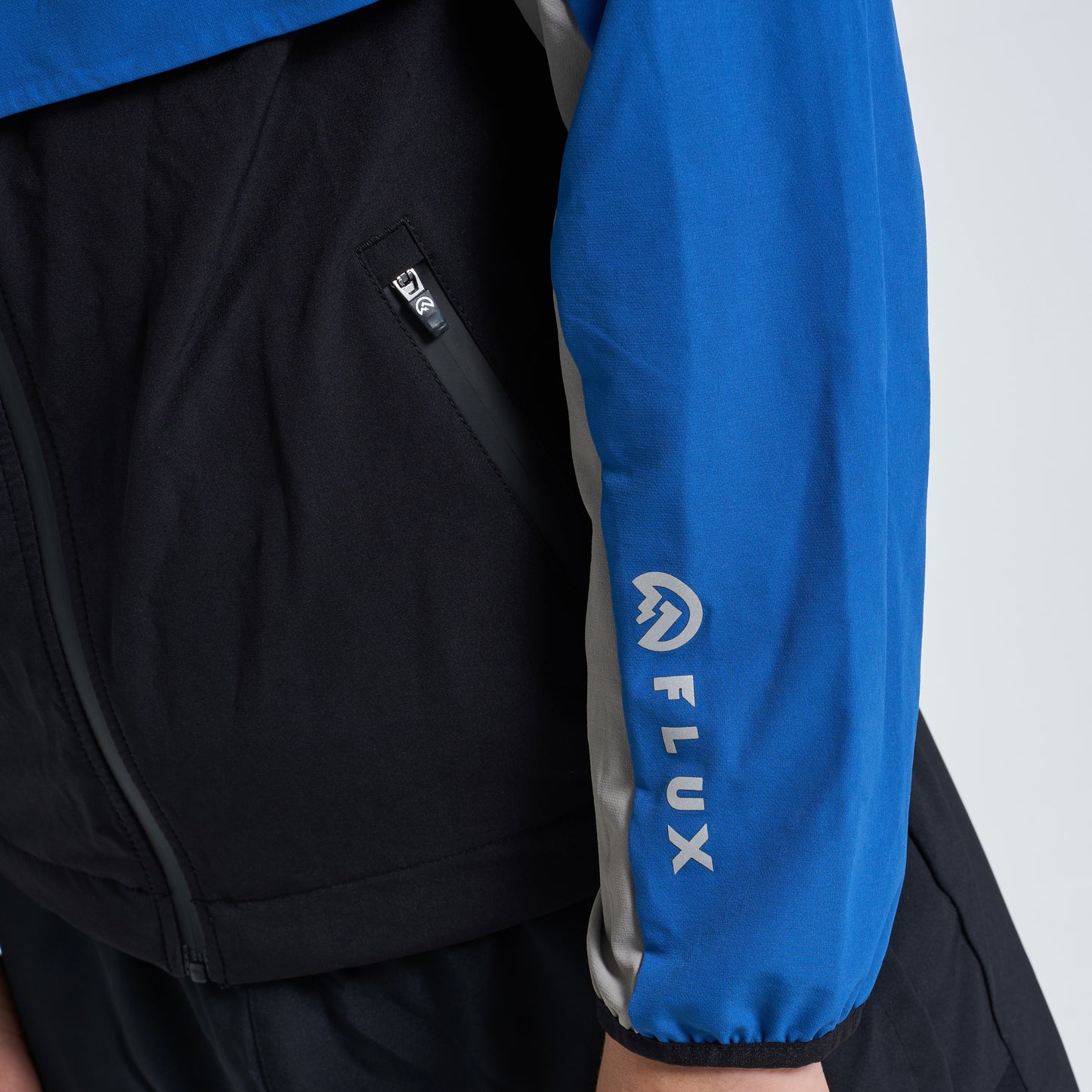 Flux Versatility Jacket - Black / Blue / Grey (Junior)