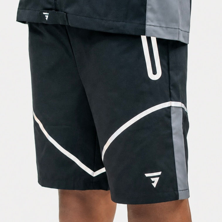 GRIID Reflect Shorts - Black / Fresh Mint (Junior)