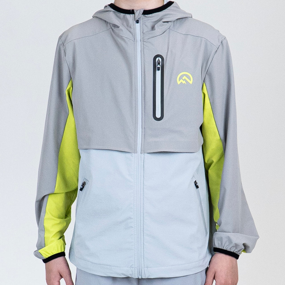 Flux Versatility Jacket - Grey / Neon (Junior)
