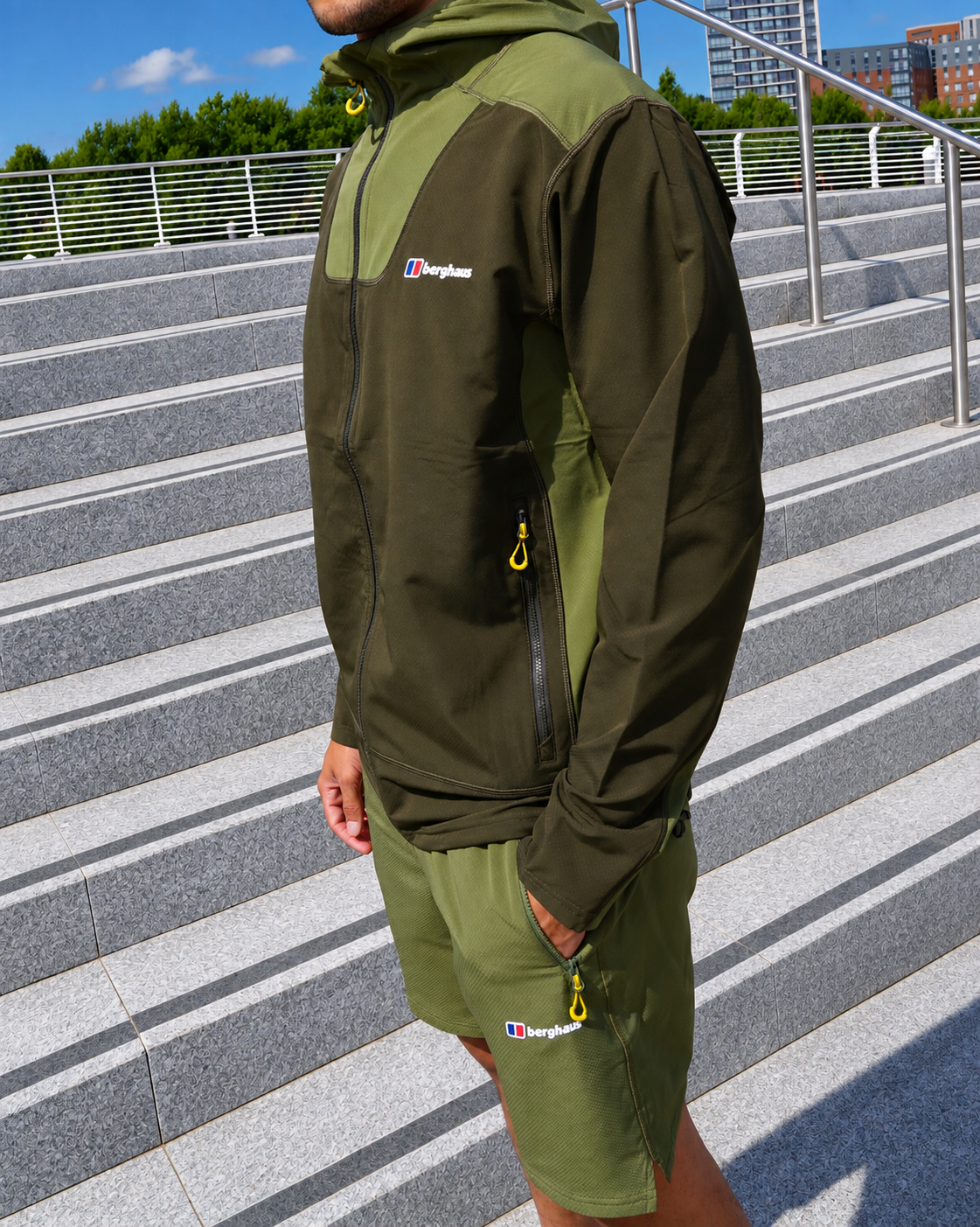 Berghaus Greenbank 3 Piece Set - Dark Green