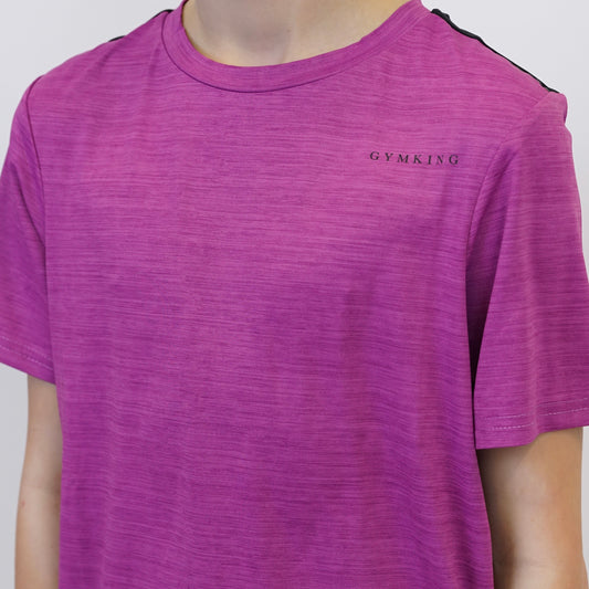 Gym King Vision Tee - Purple (Junior)