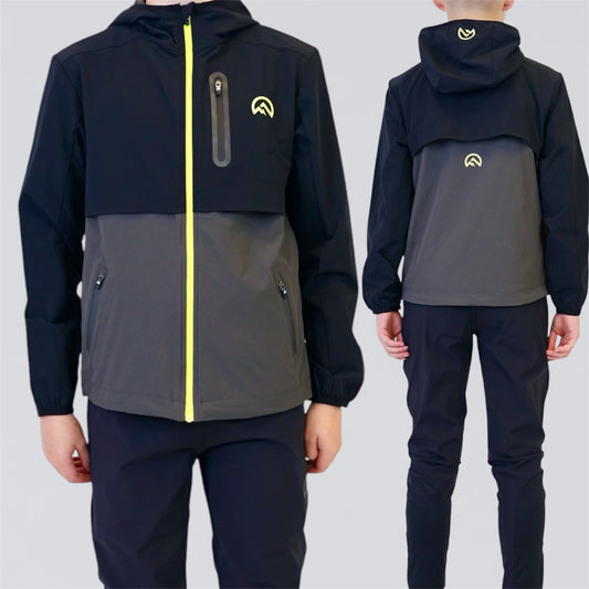 Flux Versatility & Running Set - Black / Neon (Junior)
