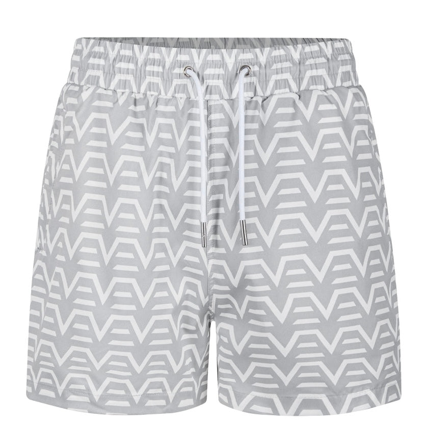 ENVI Digital Reef Shorts - White / Grey