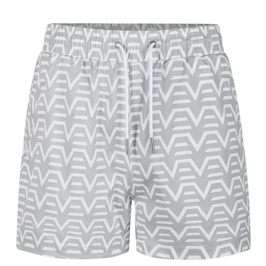 ENVI Digital Reef Shorts - White / Grey