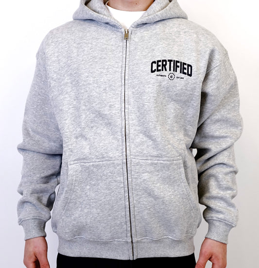 Certified Zipper - Grey