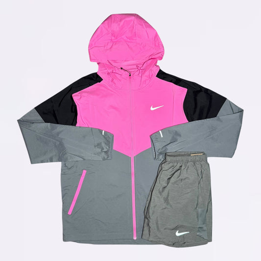 Nike Windrunner & Challenger Set - Pink / Grey