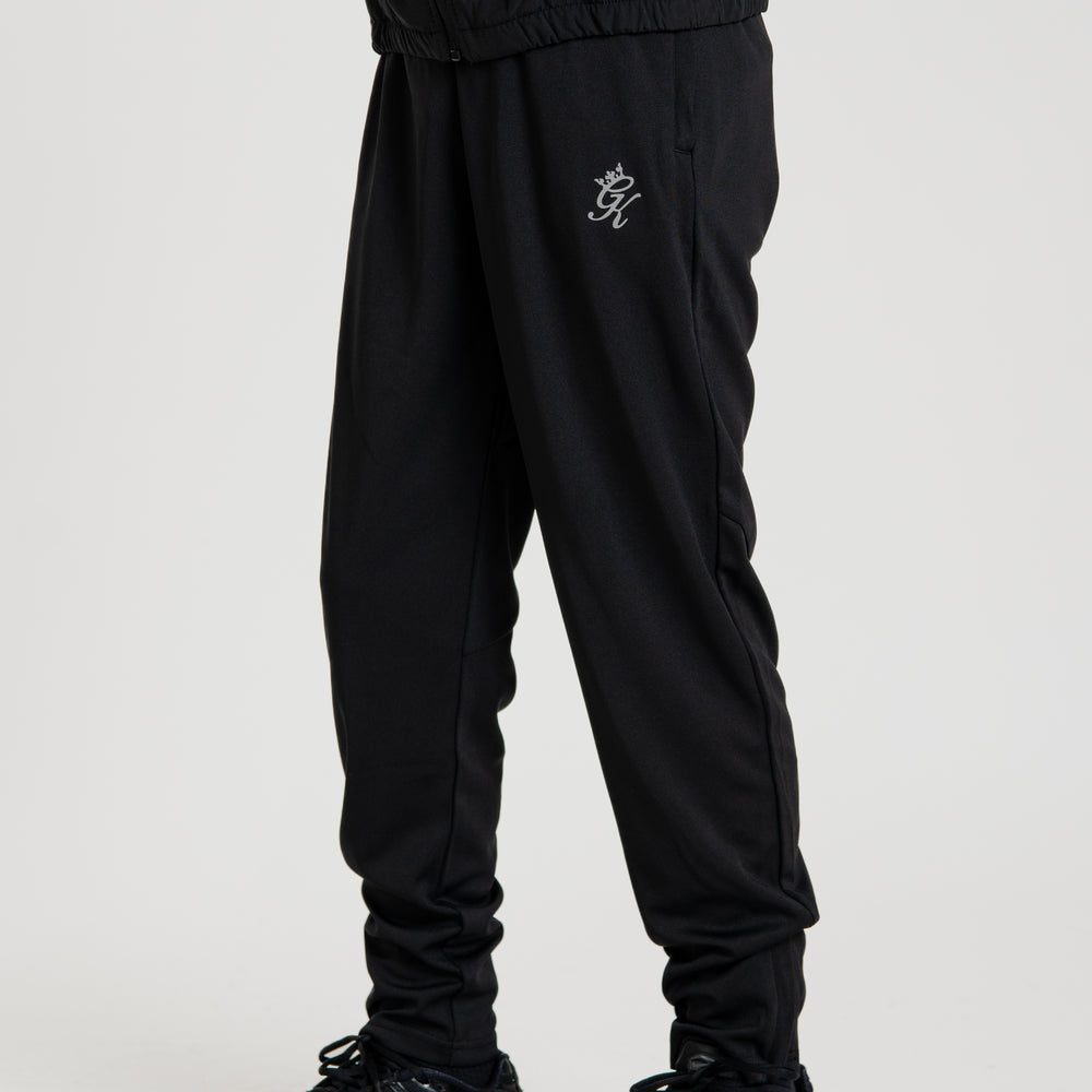 GymKing Lightweight Poly Joggers - Black (Junior)