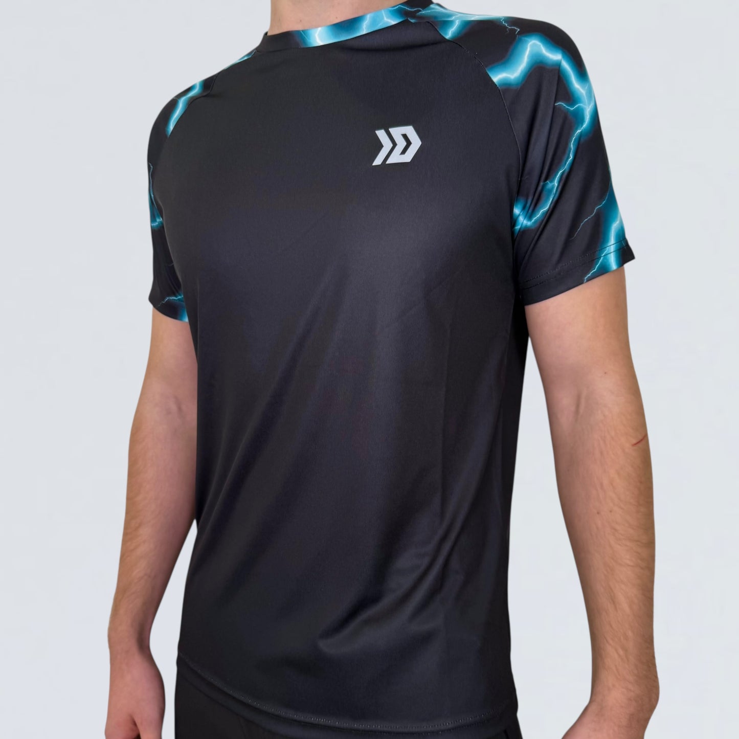 DASH Lightning Tee Set - Black / Blue