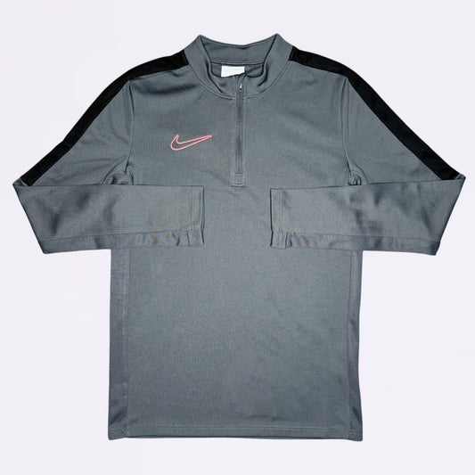 Nike Academy Pro Half Zip Grey Pink (Junior)