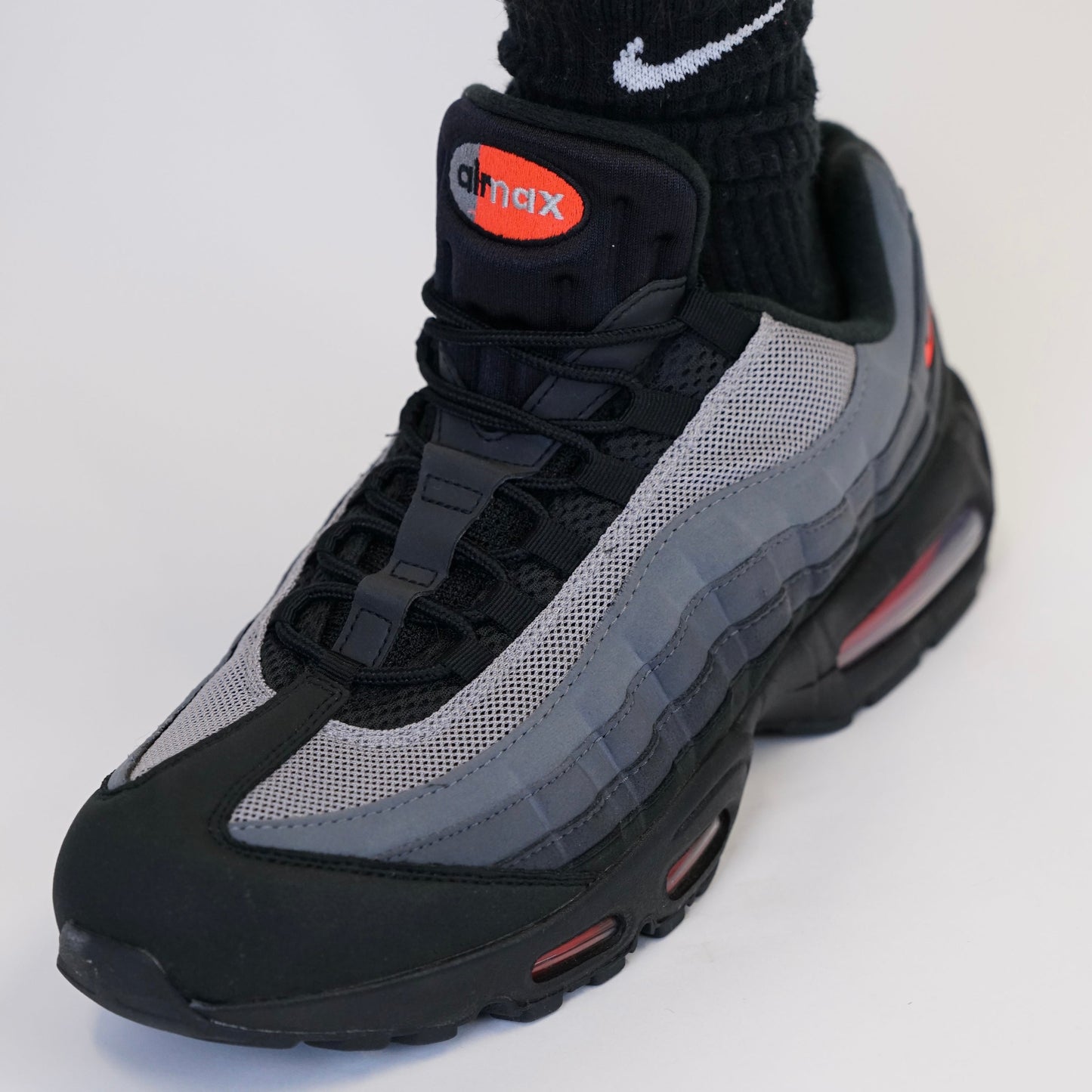 Nike Air Max 95 Bright Crimson ‘Big Bubble’ (Junior)