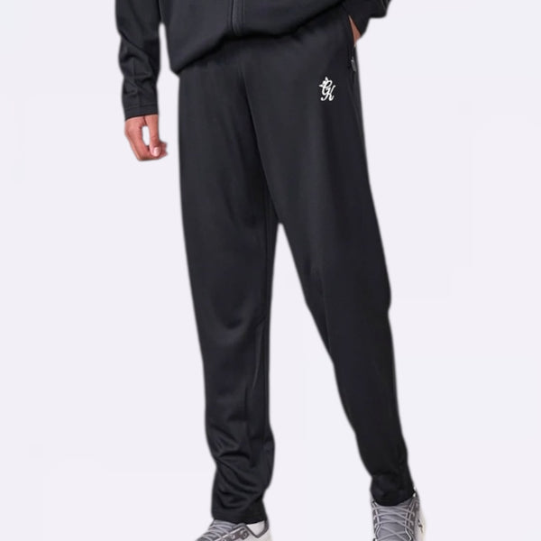 GymKing Lightweight Poly Joggers - Black (Junior)