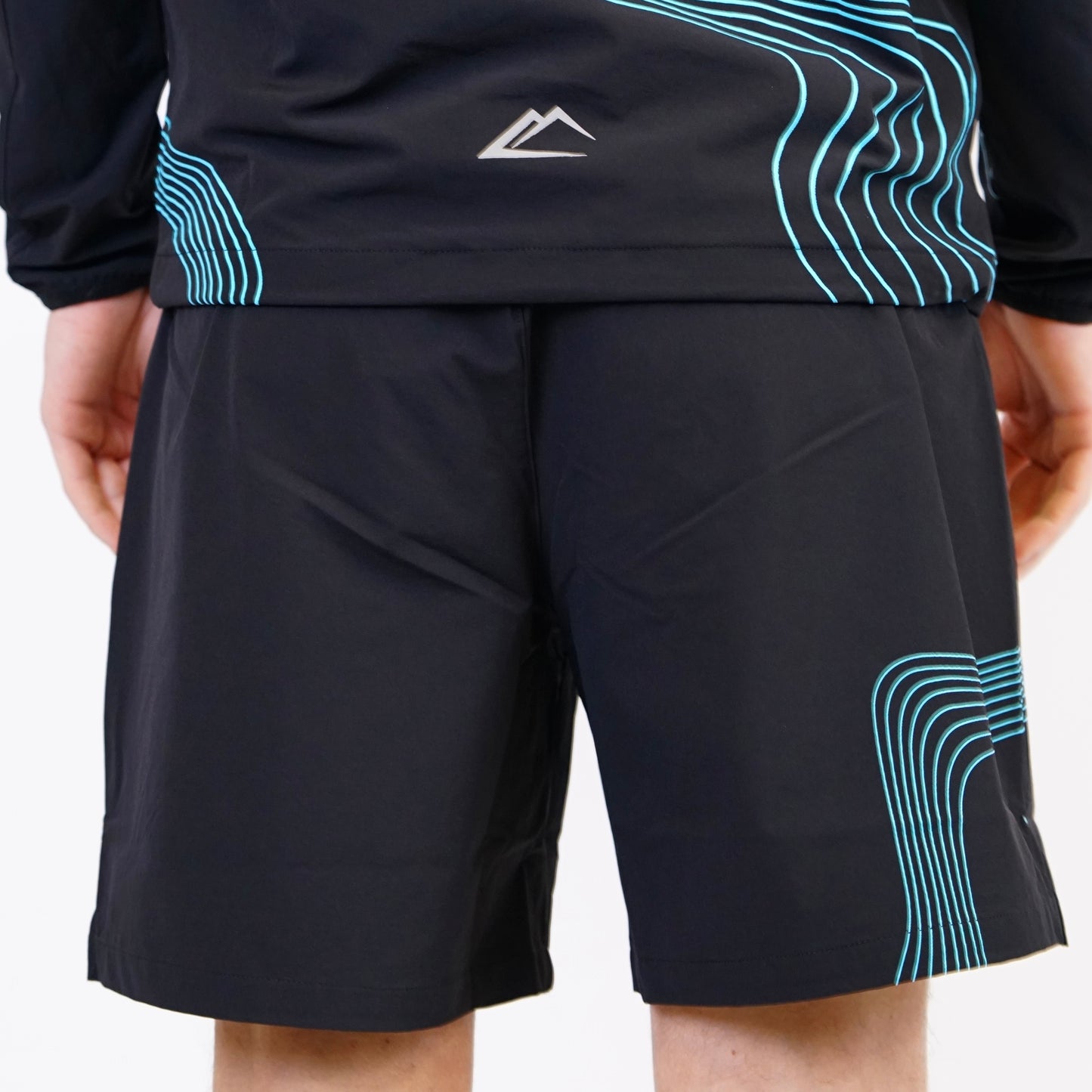 ActiveLine Wave Shorts - Black / Turquoise