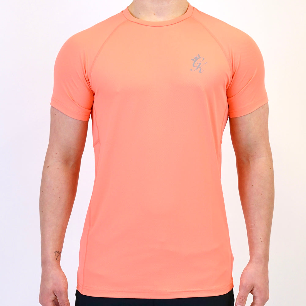 Gym King Energy Tee - Orange Coral