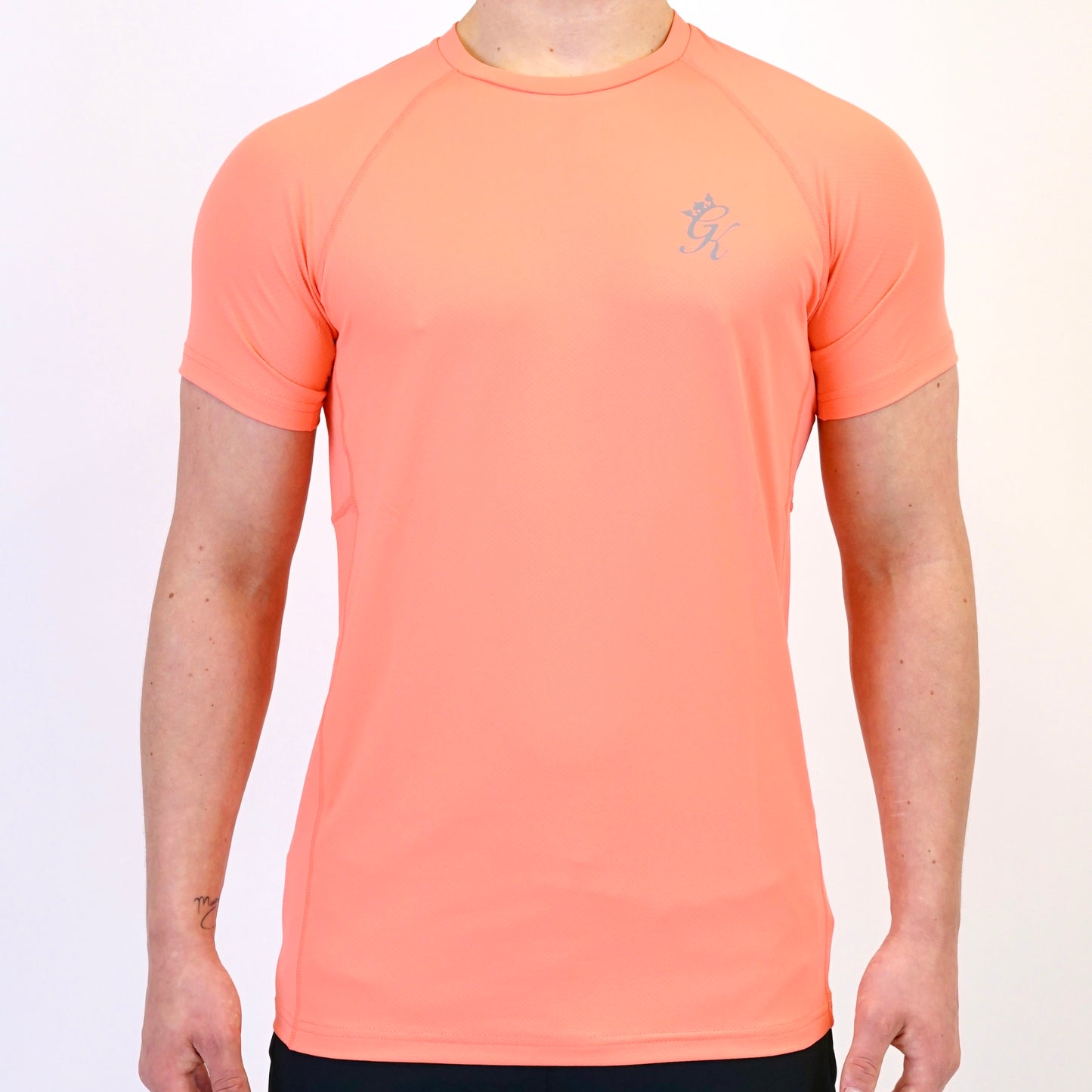 Gym King Energy Tee - Orange Coral