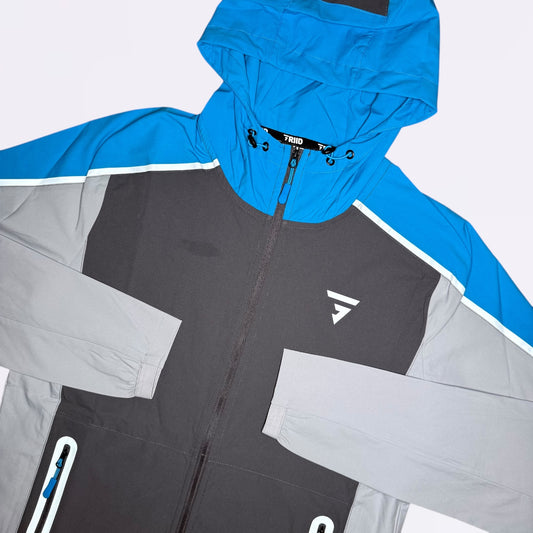 GRIID Reflect Windrunner - Dark Grey/Light Grey/Blue