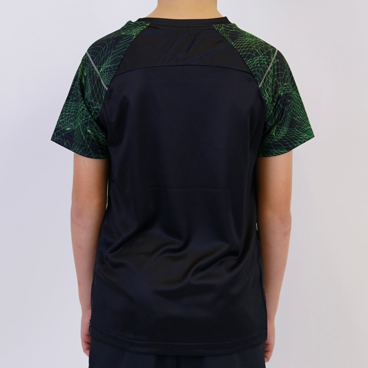DASH Hyperweb Tee - Black / Neon (Junior)