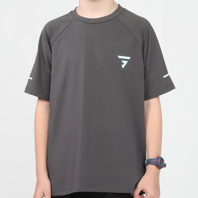 GRIID Pace Tee - Dark Grey (Junior)