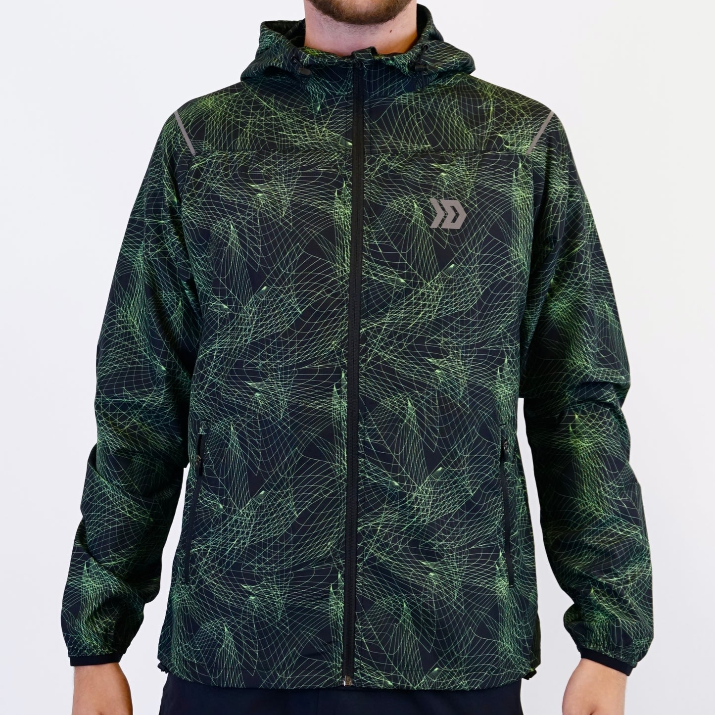 DASH Hyperweb Windrunner - Black / Neon