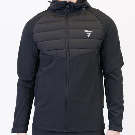 GRIID Merge Jacket & Bottom Set - Black
