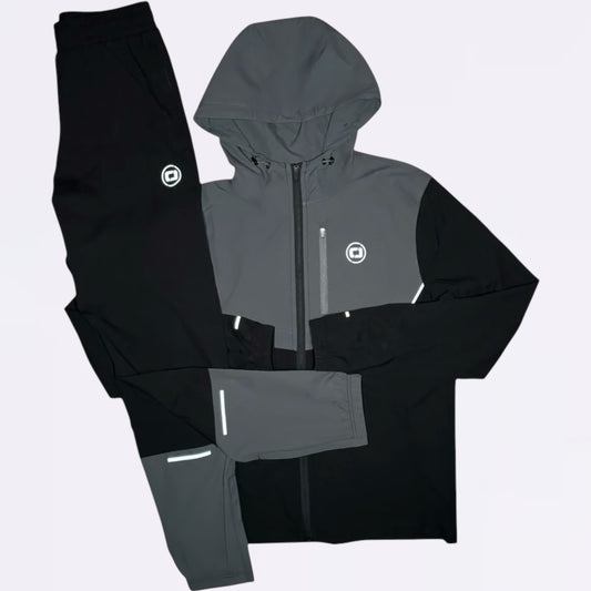Certified Jacket & Bottoms Set - Black / Grey