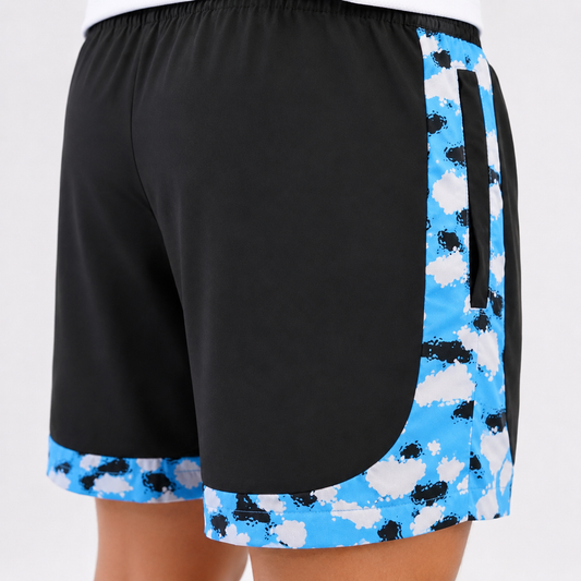 DJK Sniper Camo Shorts - Blue (Junior)