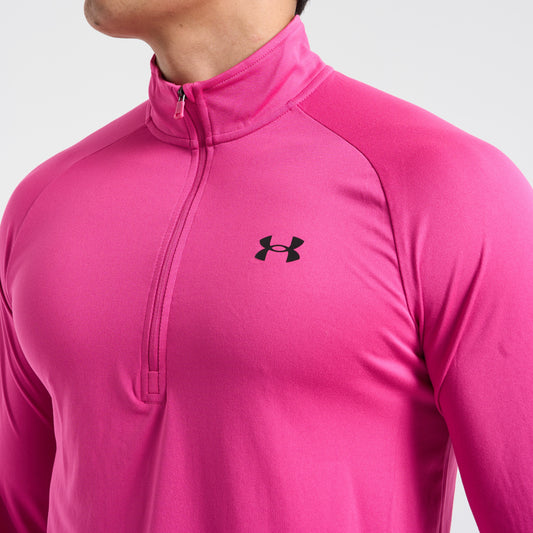 Under Armour Tech Half Zip - Pink