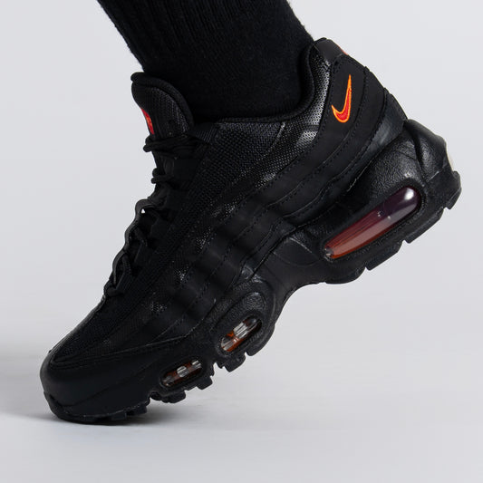 Nike Air Max 95 Black Firey Red (Junior)