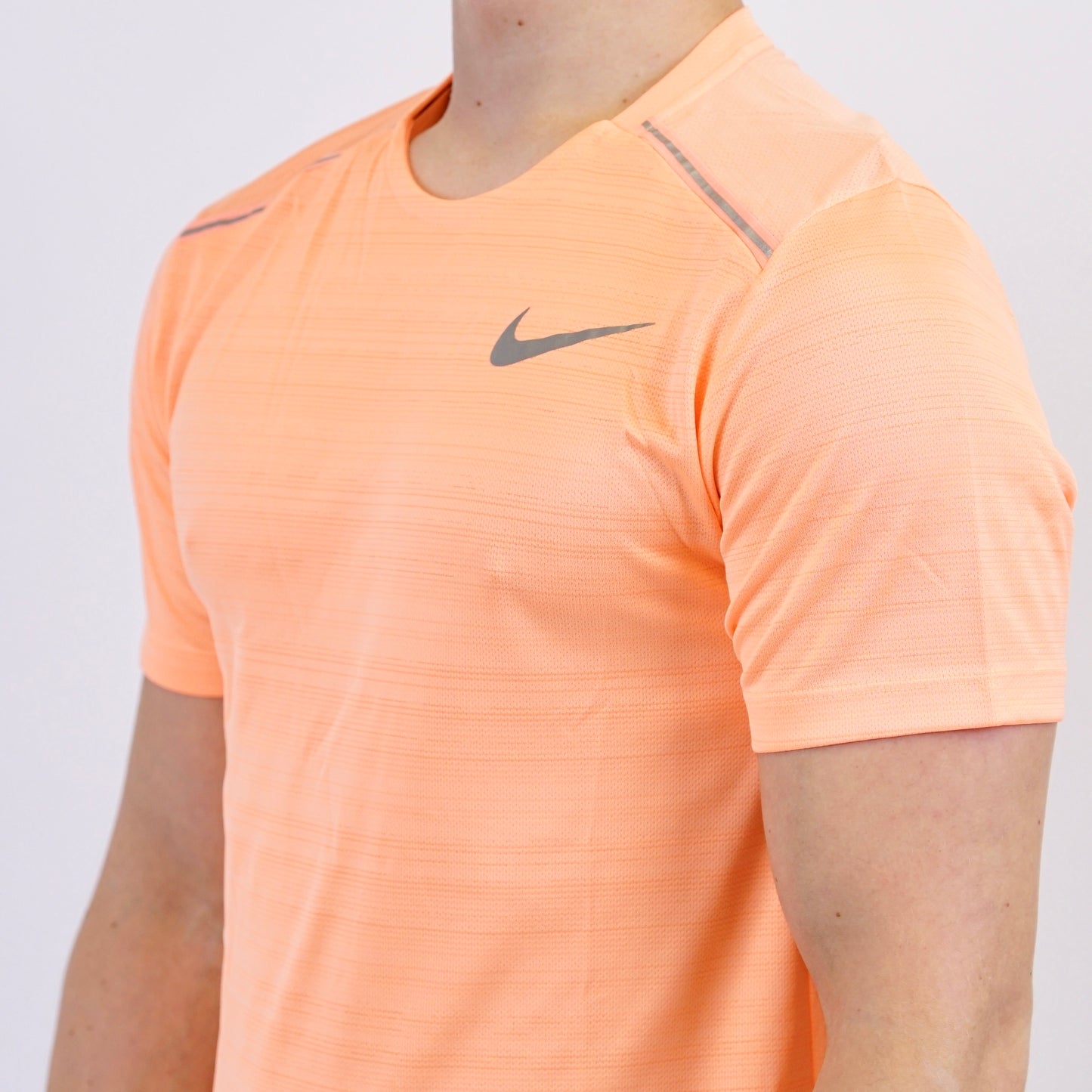 Nike Miler Tee Orange Pulse