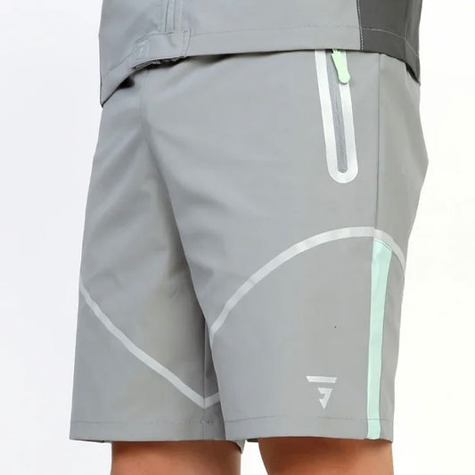 GRIID Reflect Shorts Grey / Green (Junior)