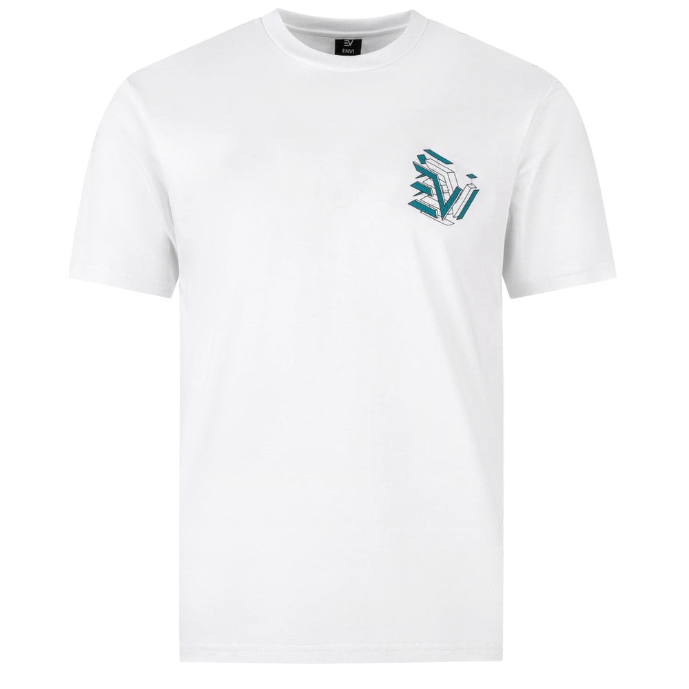 ENVI Deconstruct Tee - White / Teal