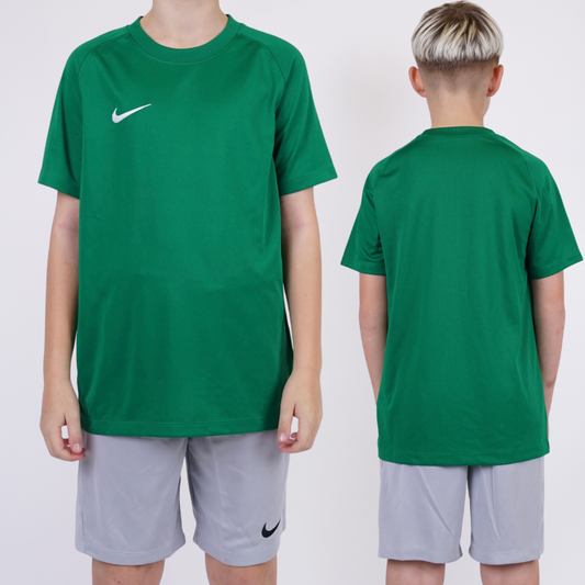 Nike Dri Fit Set - Dark Green / Grey (Junior)