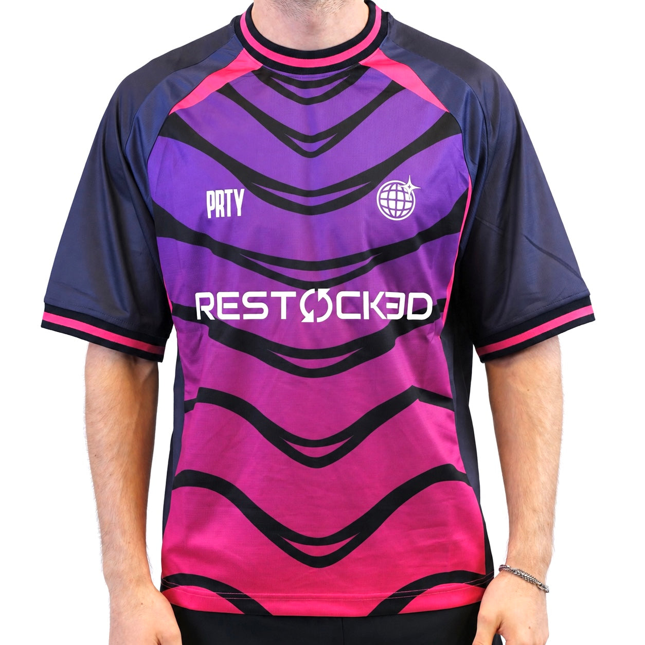 PRTY x RESTOCK3D TN Jersey - Fireberry