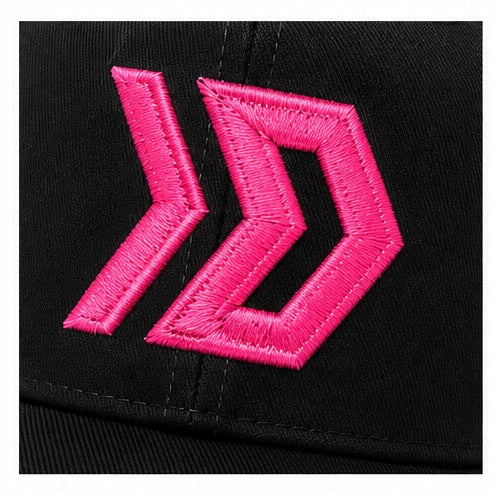 DASH Logo Cap - Black / Hyper Pink