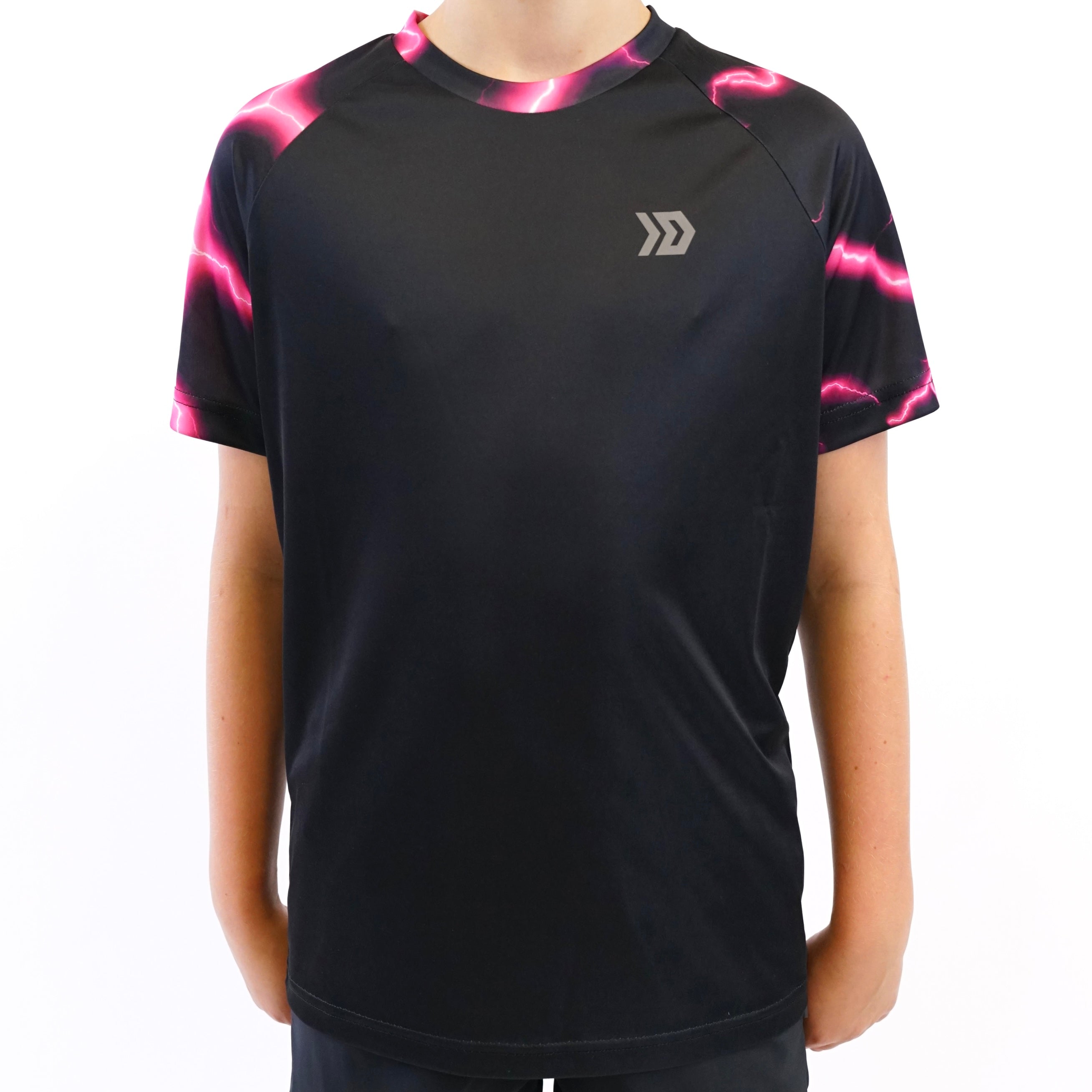 DASH Lightning Tee Set - Black / Pink