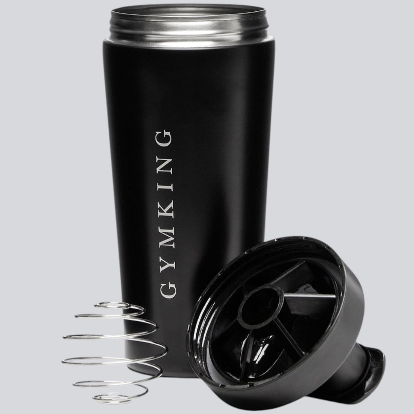 Gym King Linear Protein Shaker - Black