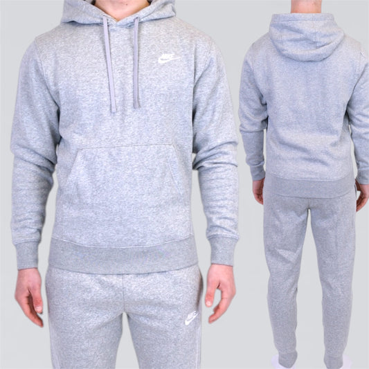Nike Club Sport Set - Hoodie & Joggers - Grey
