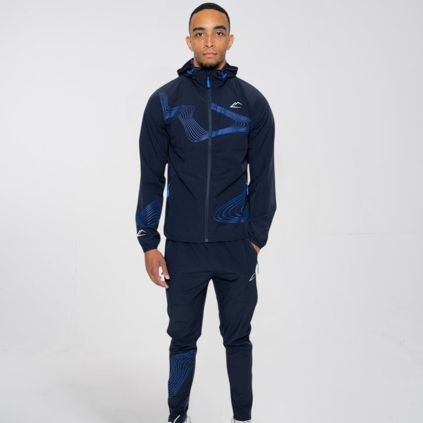 ActiveLine Wave Windrunner  - Navy / Royal Blue