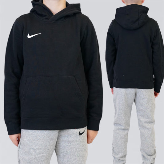Nike Park Hoodie & Joggers Set - Black / Grey (Junior)