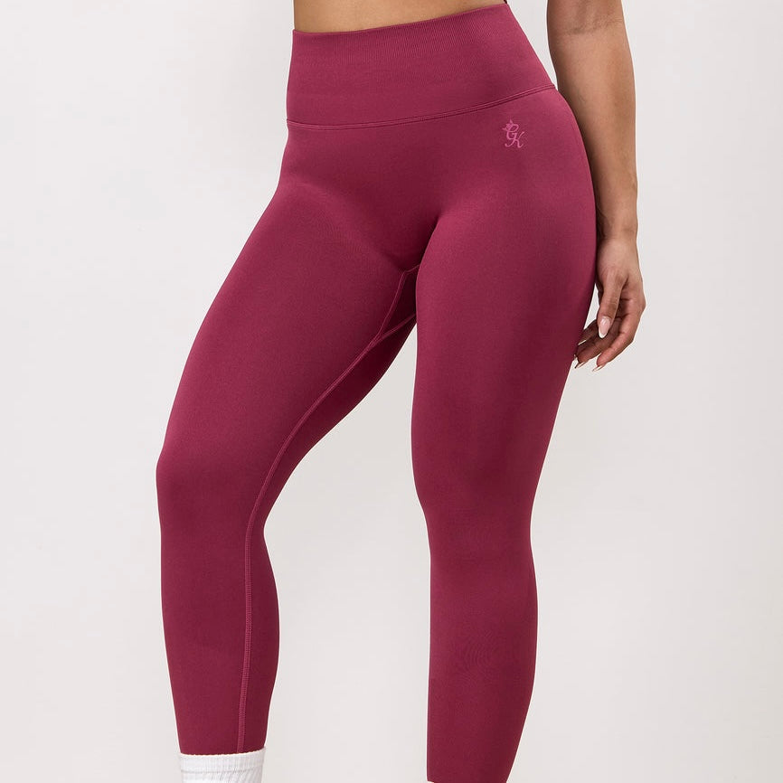 GymKing Sculpt Seamless - Bra & Leggings Set - Pomegranate